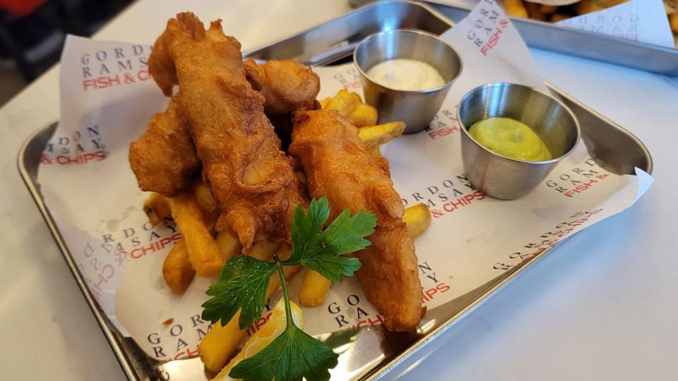 Gordon Ramsay Fish & Chips lapu-lapu